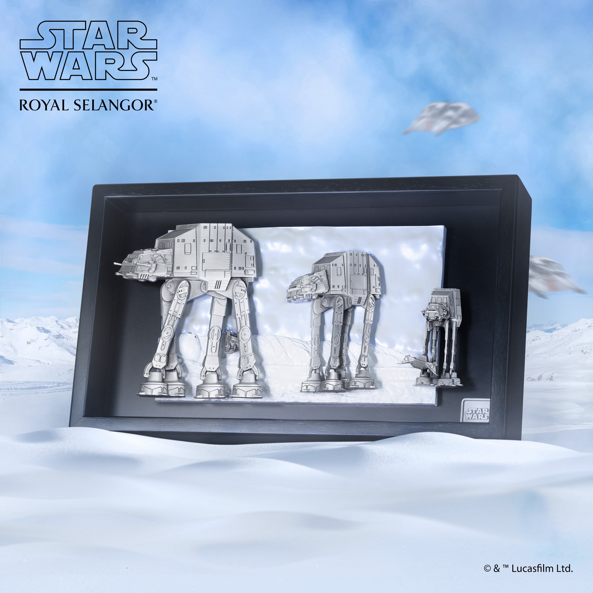 【受注商品】ウォールアート "BATTLE OF HOTH"
