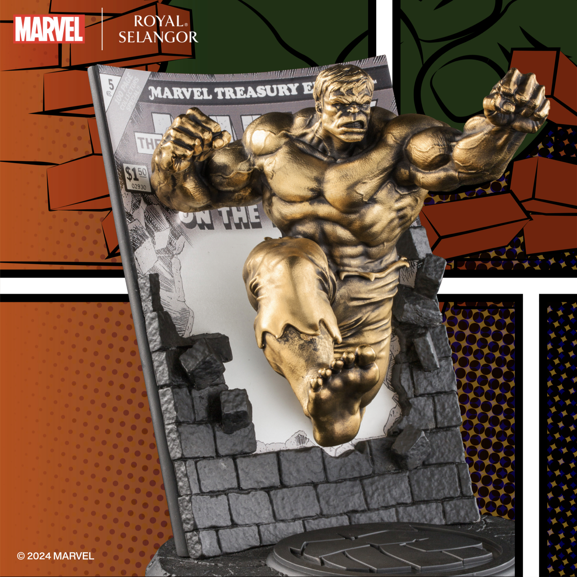 ハルク “Marvel Treasury Edition #5” ゴールドエディション (世界限定200体)