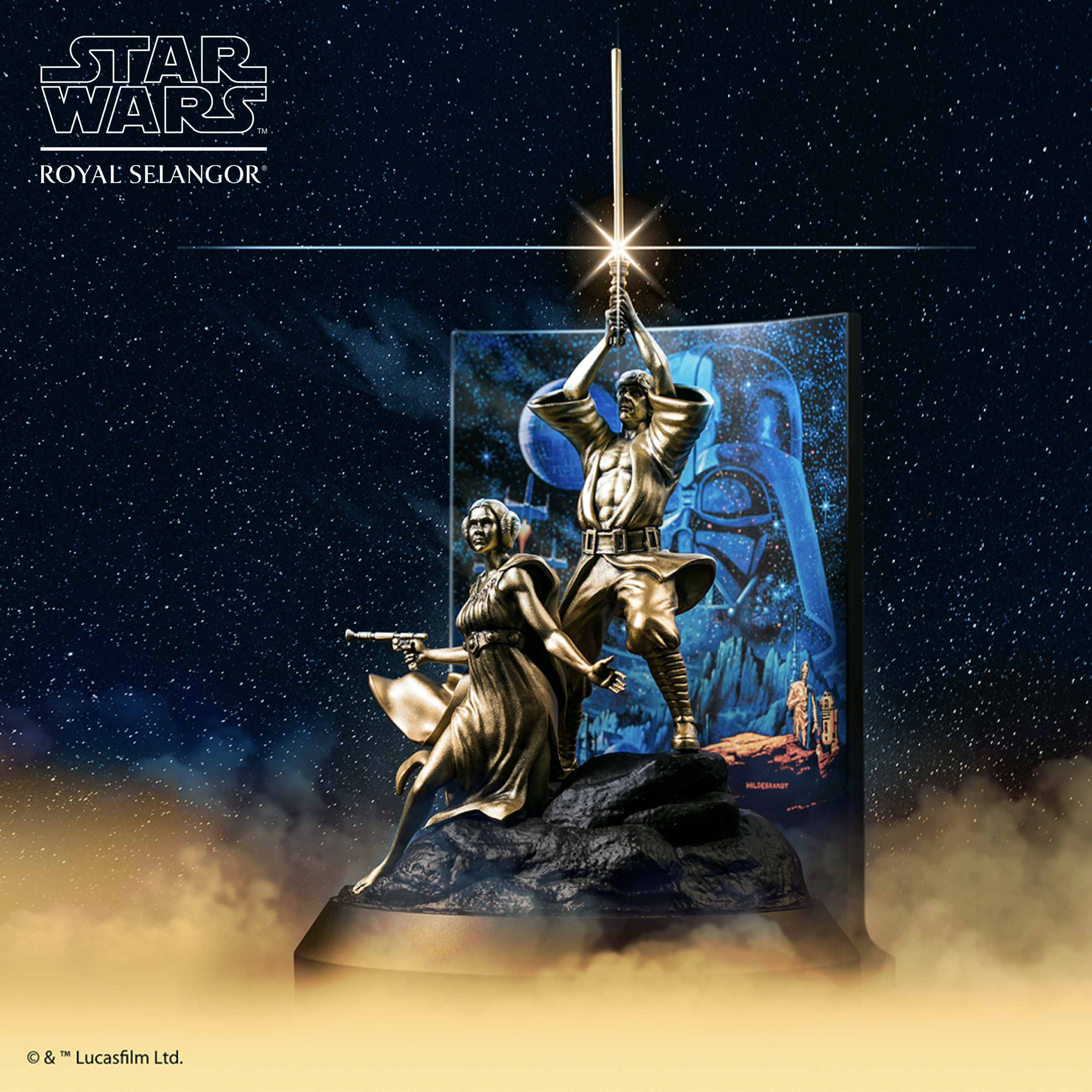 「スター･ウォーズ エピソード4／新たなる希望」ゴールドエディション(世界限定300体)