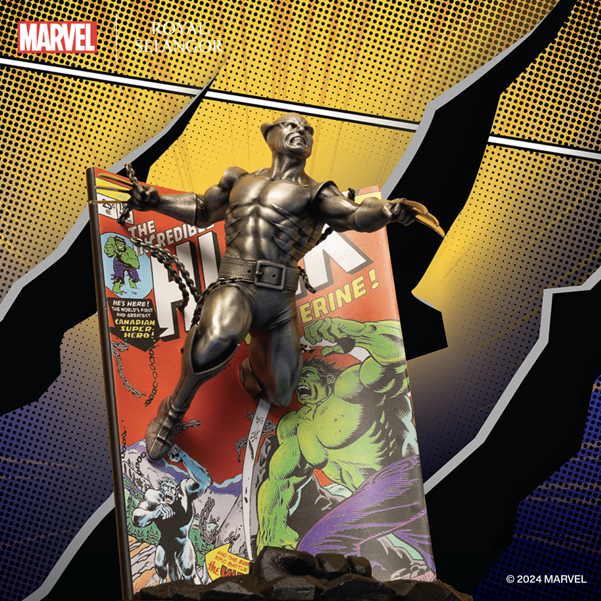 ウルヴァリン “The Incredible Hulk Volume1 #181”リミテッドエディション (世界限定800体)